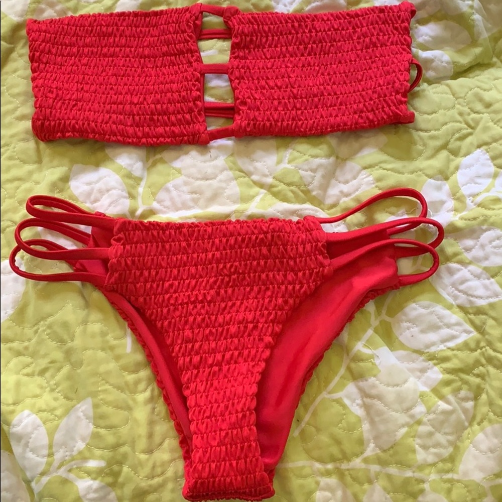 Red bikini